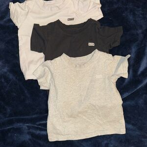 Kith Gray, Black, and White T-Shirts